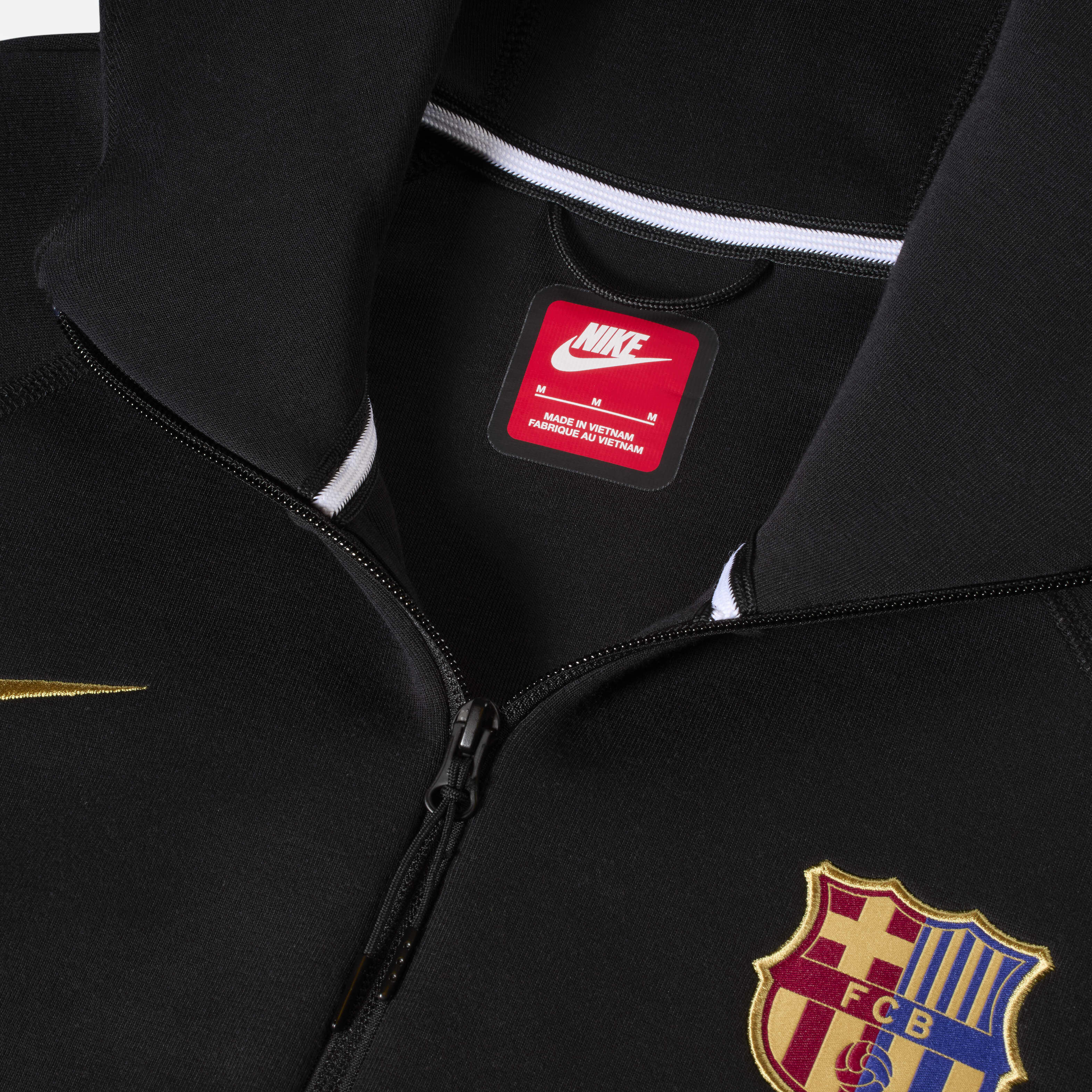 Buy F.C. Barcelona Tech Fleece Windrunner Men s Nike Football Full Zip Hoodie Nike Qatar Official