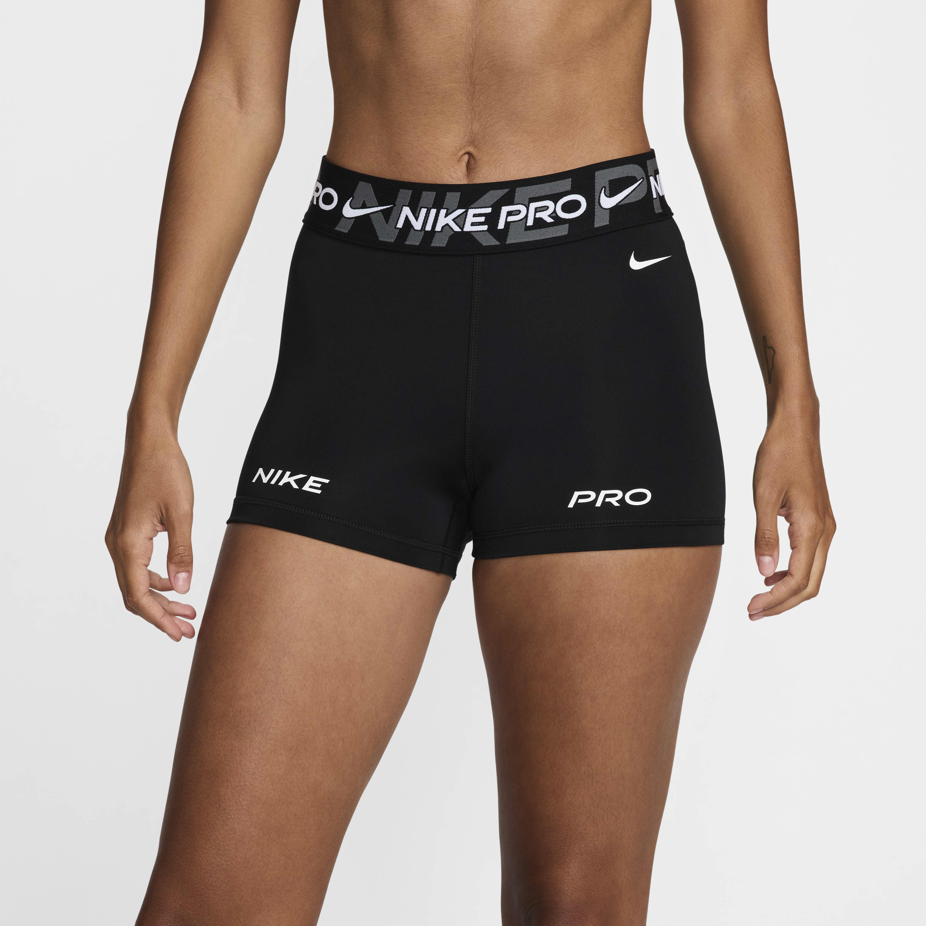 Buy Nike Pro Women s Mid Rise 7.5cm approx. Graphic Biker Shorts Nike Qatar Official