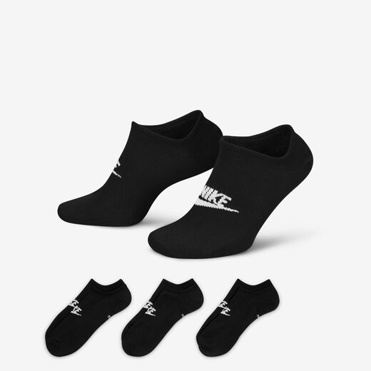 Women's No Show Socks-Nike, Nike Sportswear Everyday Essential, No-Show Socks (3 Pairs)