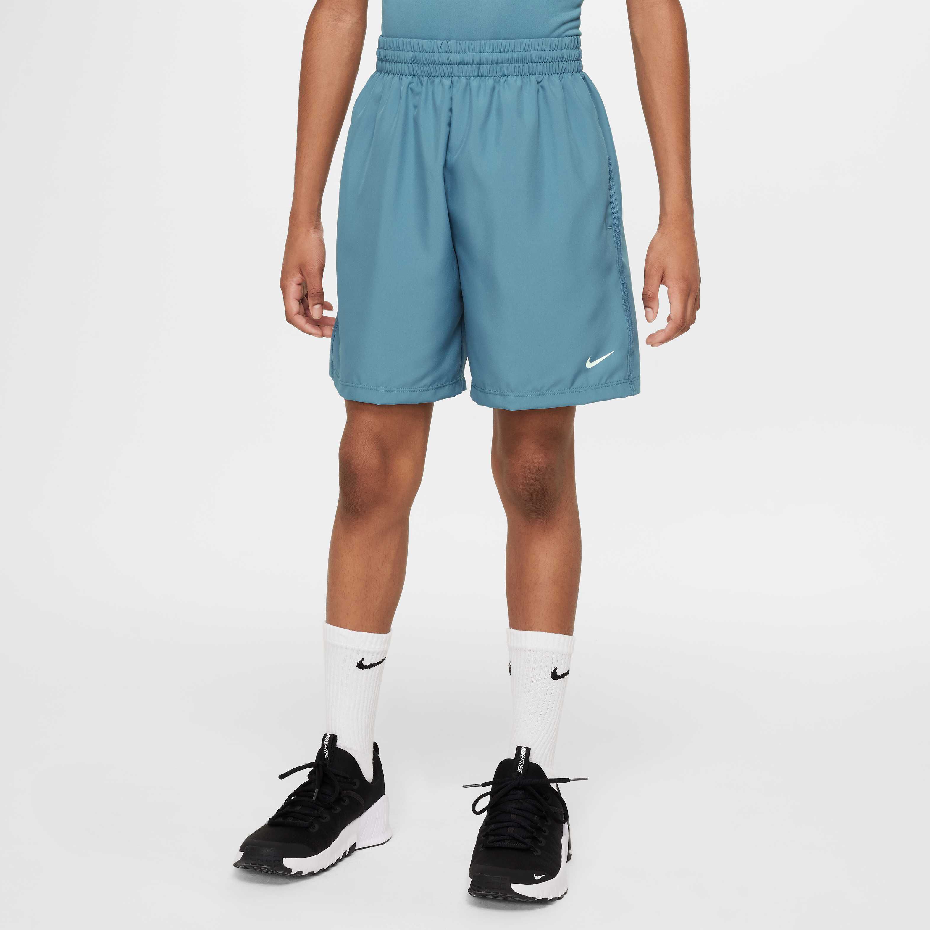 Buy Nike Multi Older Kids' Dri-FIT Training Shorts - Smoky