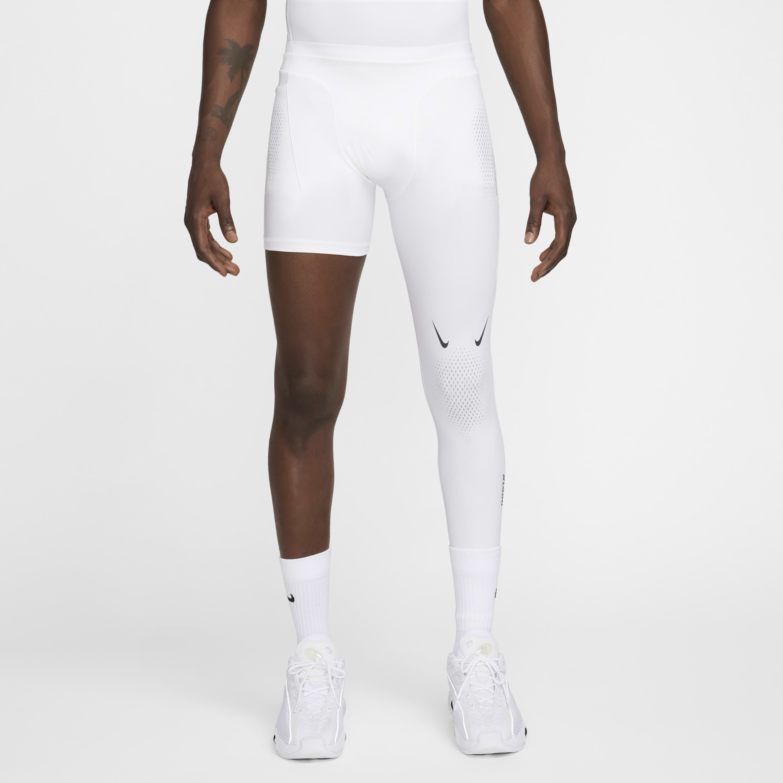 White nike tights men cheap