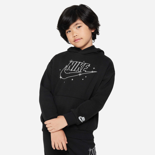 Hoodies & Sweatshirts-Nike, Nike Sportswear Shine Fleece Pullover Hoodie, Younger Kids' Hoodie