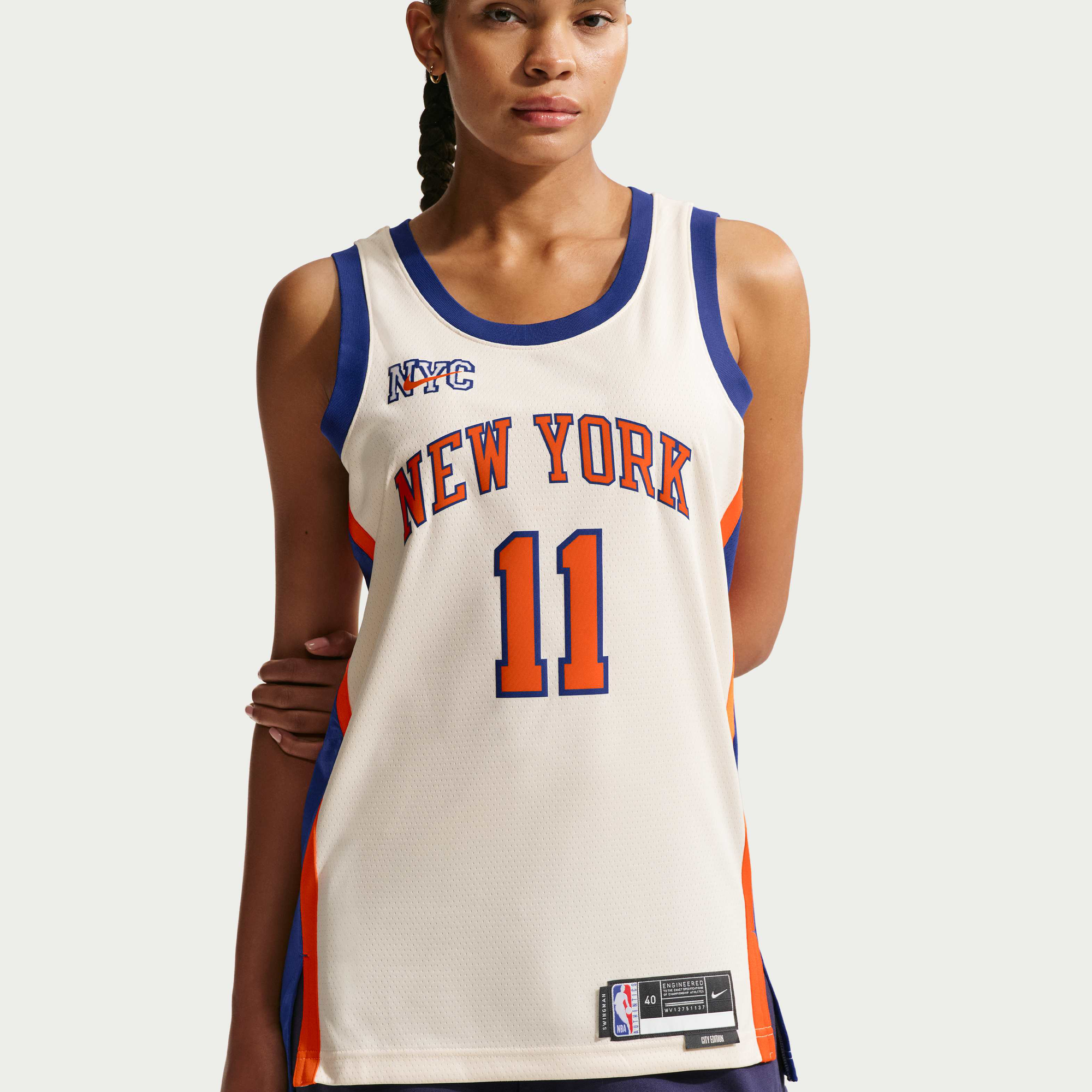 Buy Jalen Brunson New York Knicks City Edition Men's Nike NBA