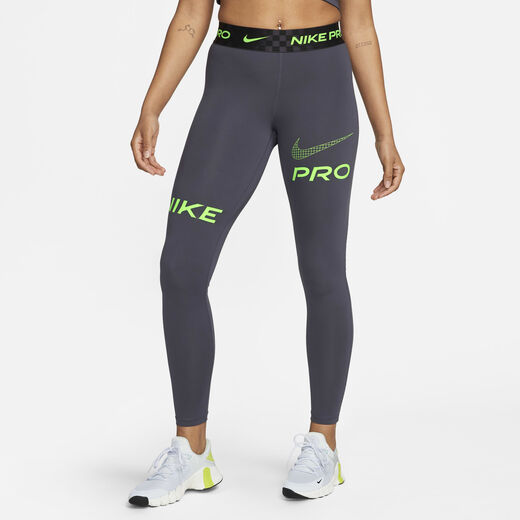 Clothing-Nike, Nike Pro, Women's Mid-Rise Full-Length Graphic Training Leggings Clothing-Nike, Nike Pro, Women's Mid-Rise Full-Length Graphic Training Leggings