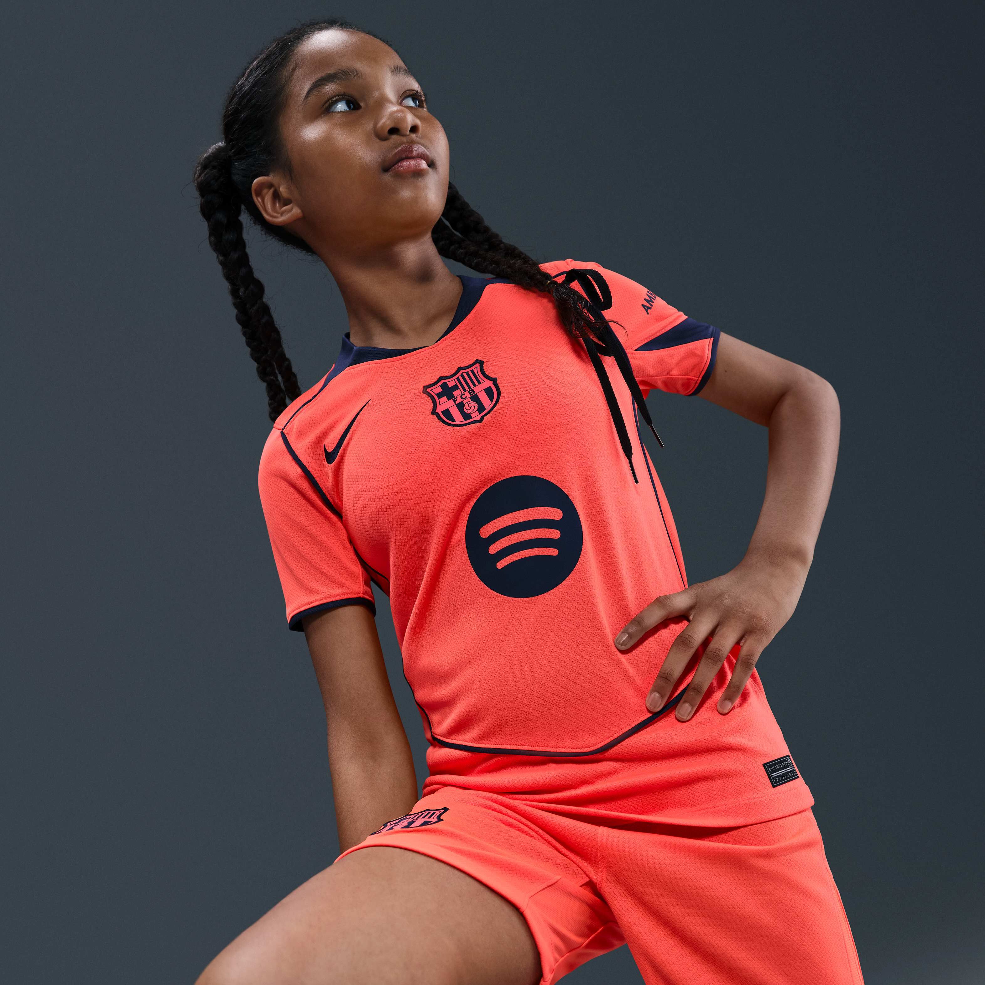 Buy F.C. Barcelona 2025/26 Stadium Third Older Kids' Nike