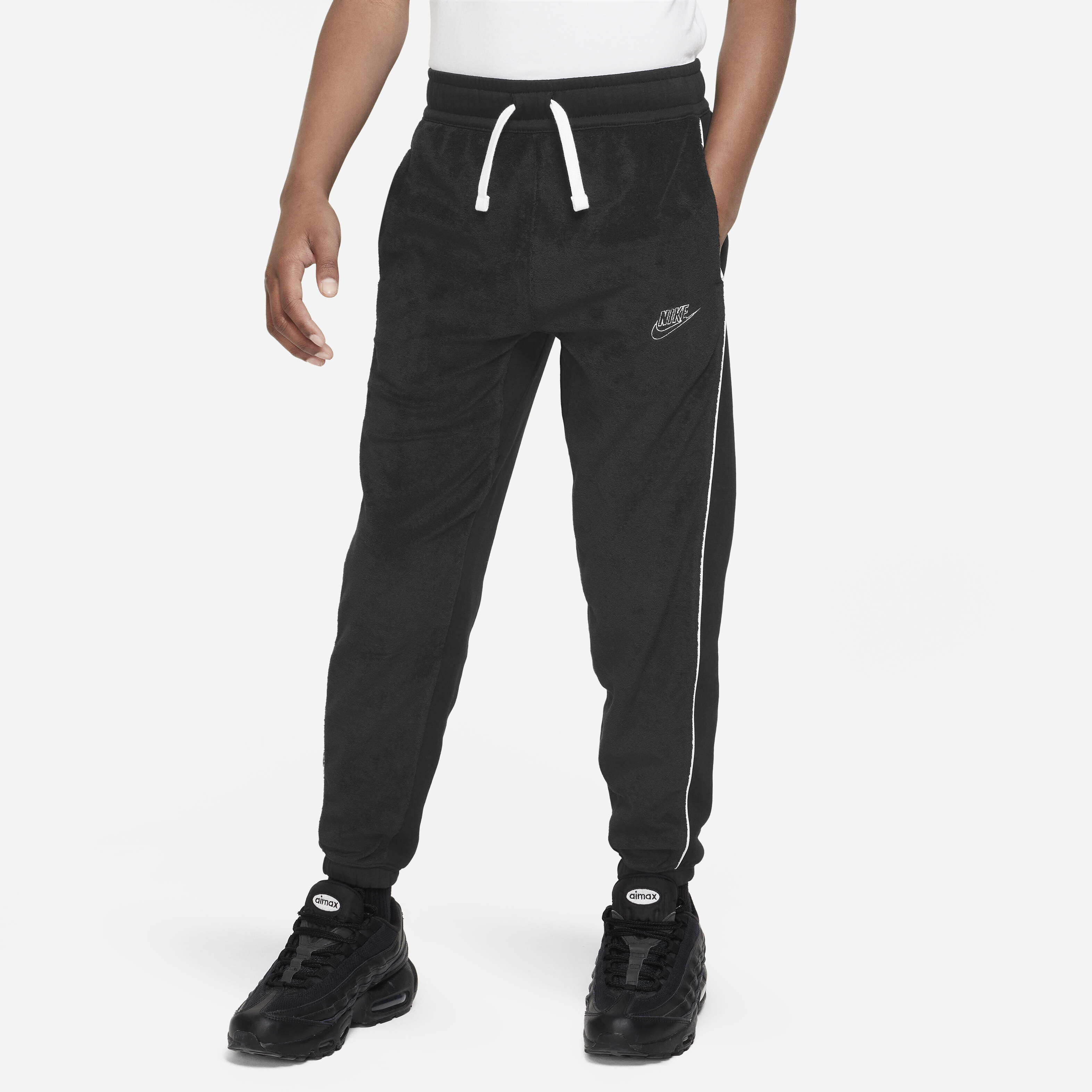 Buy Nike Sportswear Older Kids' (Boys') Joggers Black/Black