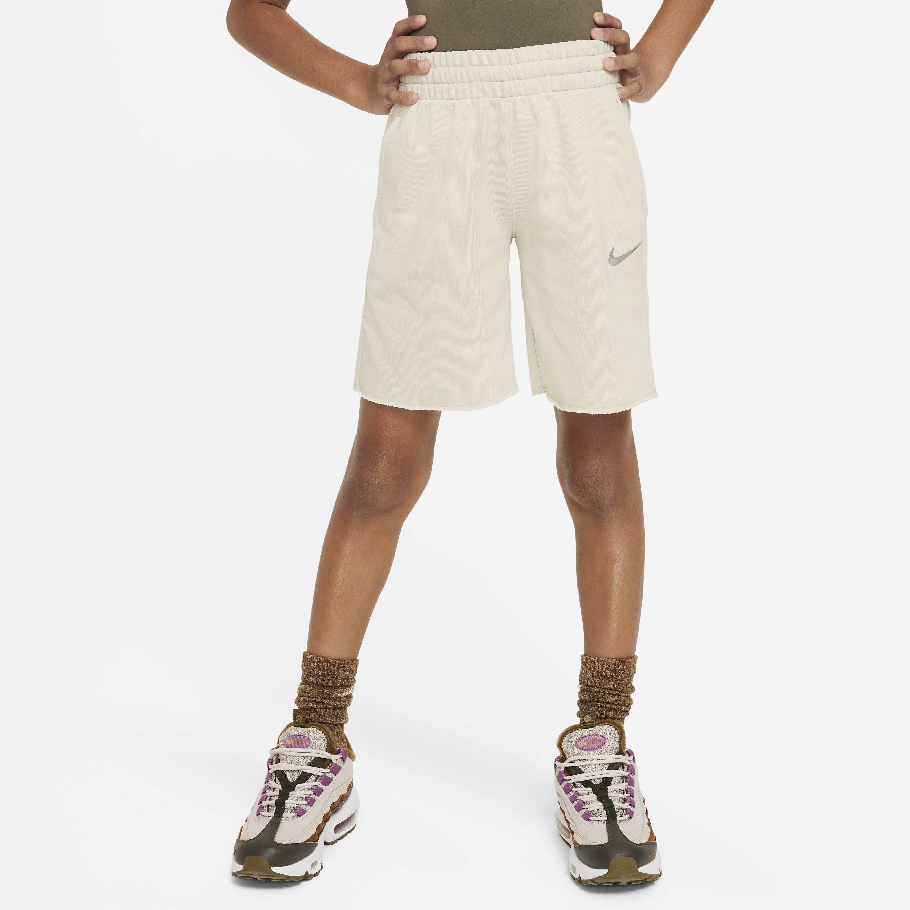 Nike sweat shorts for girls new arrivals