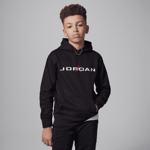 Brands-JRDN, Jordan, Big Kids' Baseline French Terry Pullover Hoodie