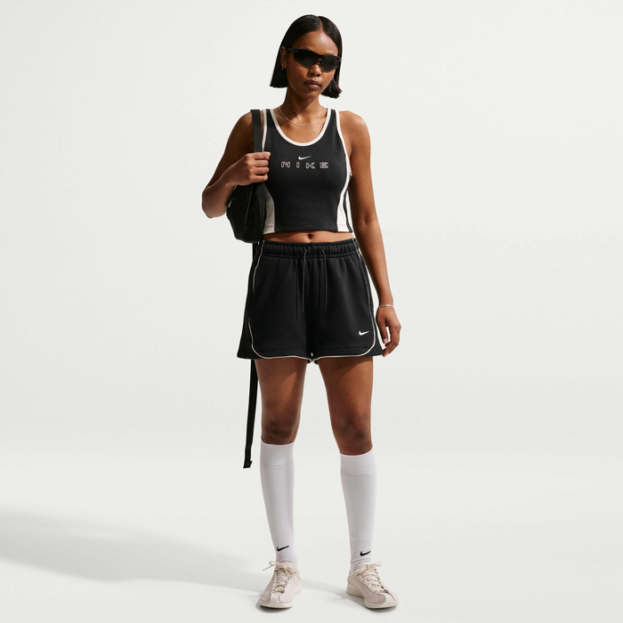 Buy Nike Sportswear Women's Tight Graphic Tank Top - Black/Chalk Buy Nike Sportswear Women's Tight Graphic Tank Top - Black/Chalk
