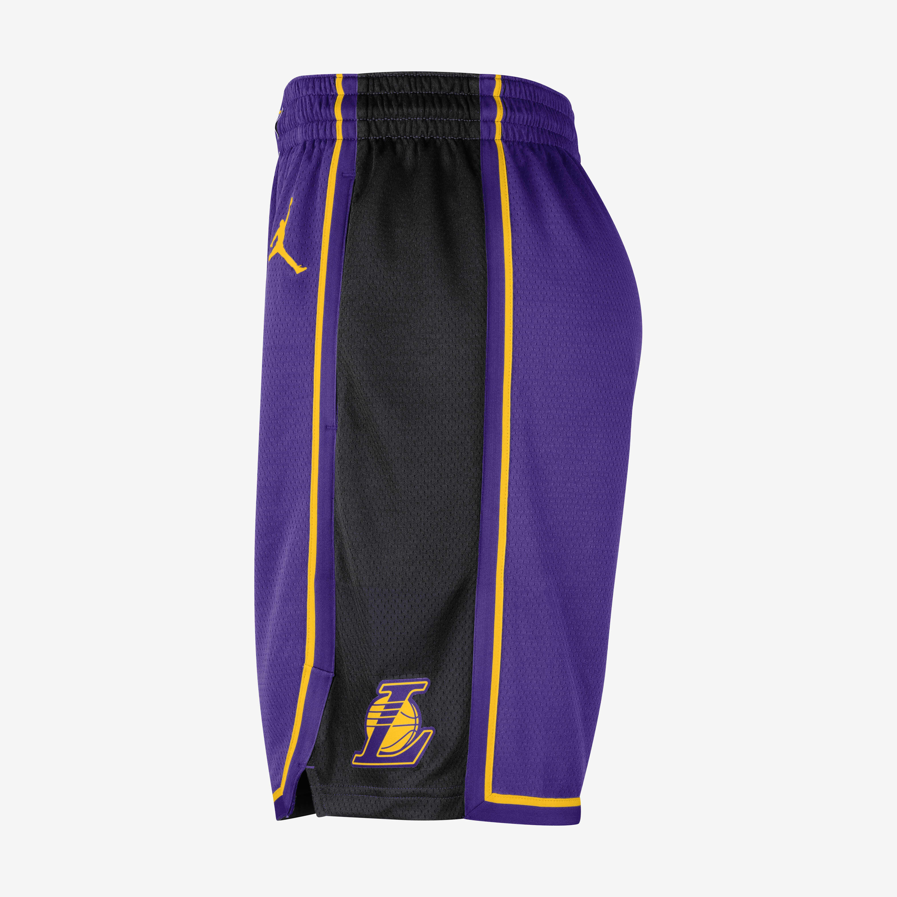 Buy Los Angeles Lakers Statement Edition Men s Jordan Dri FIT NBA Swingman Basketball Shorts Nike Qatar Official