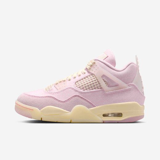 أحذية-جوردن, Air Jordan 4 Retro 'Pearl Pink and Iced Carmine', حذاء للنساء