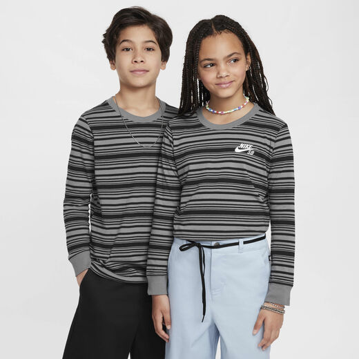 قمصان وتيشرتات سكيت بوردينج-نايكي, نايكي اس بي, تيشيرت التزلّج بأكمام طويلة للأطفال الكبار قمصان وتيشرتات سكيت بوردينج-نايكي, نايكي اس بي, تيشيرت التزلّج بأكمام طويلة للأطفال الكبار