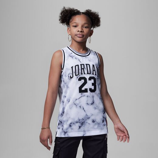 Kits & Jerseys-Jordan, Jordan 23 Striped Jersey, Big Kids Top