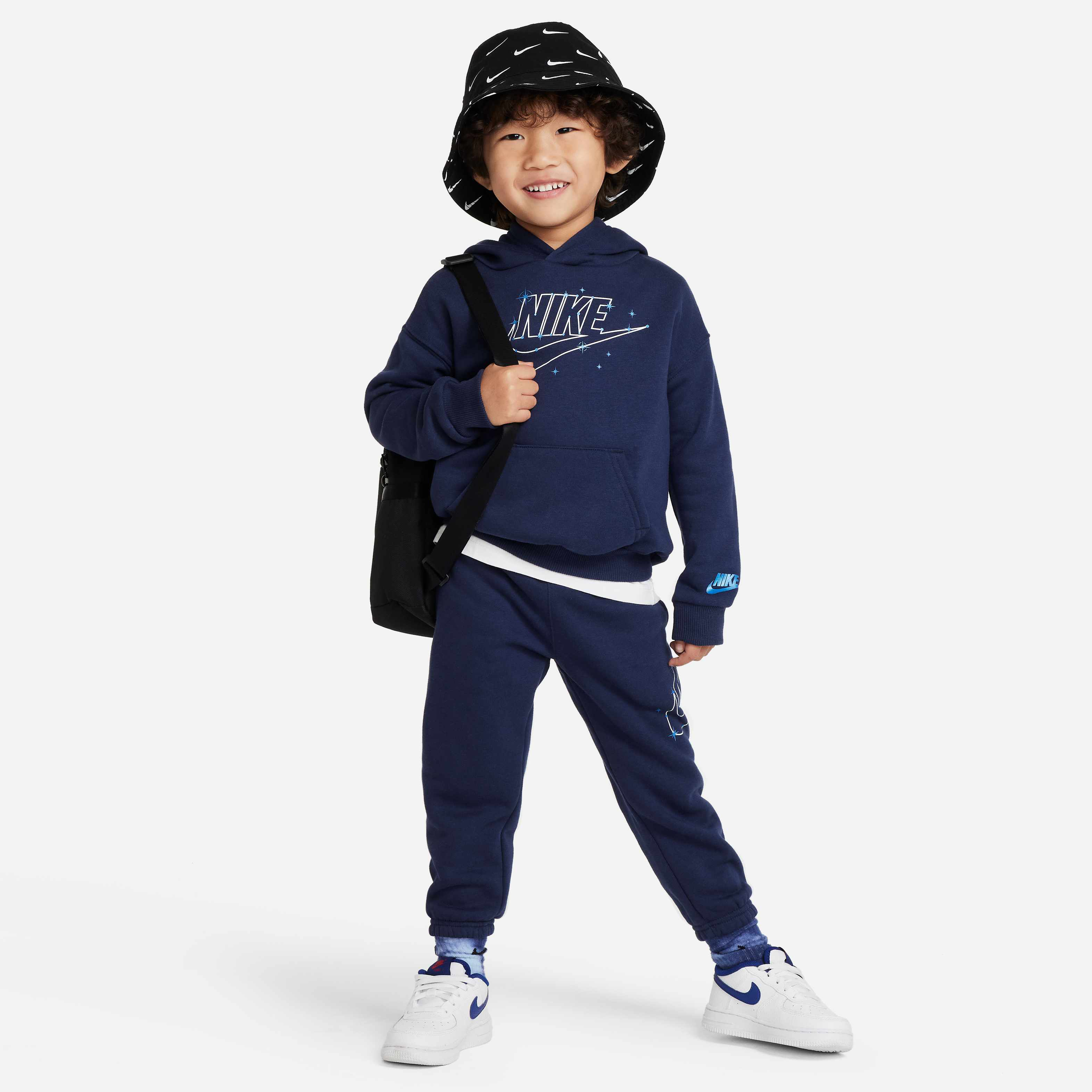 Nike Sportswear Shine Fleece Trousers image number 5