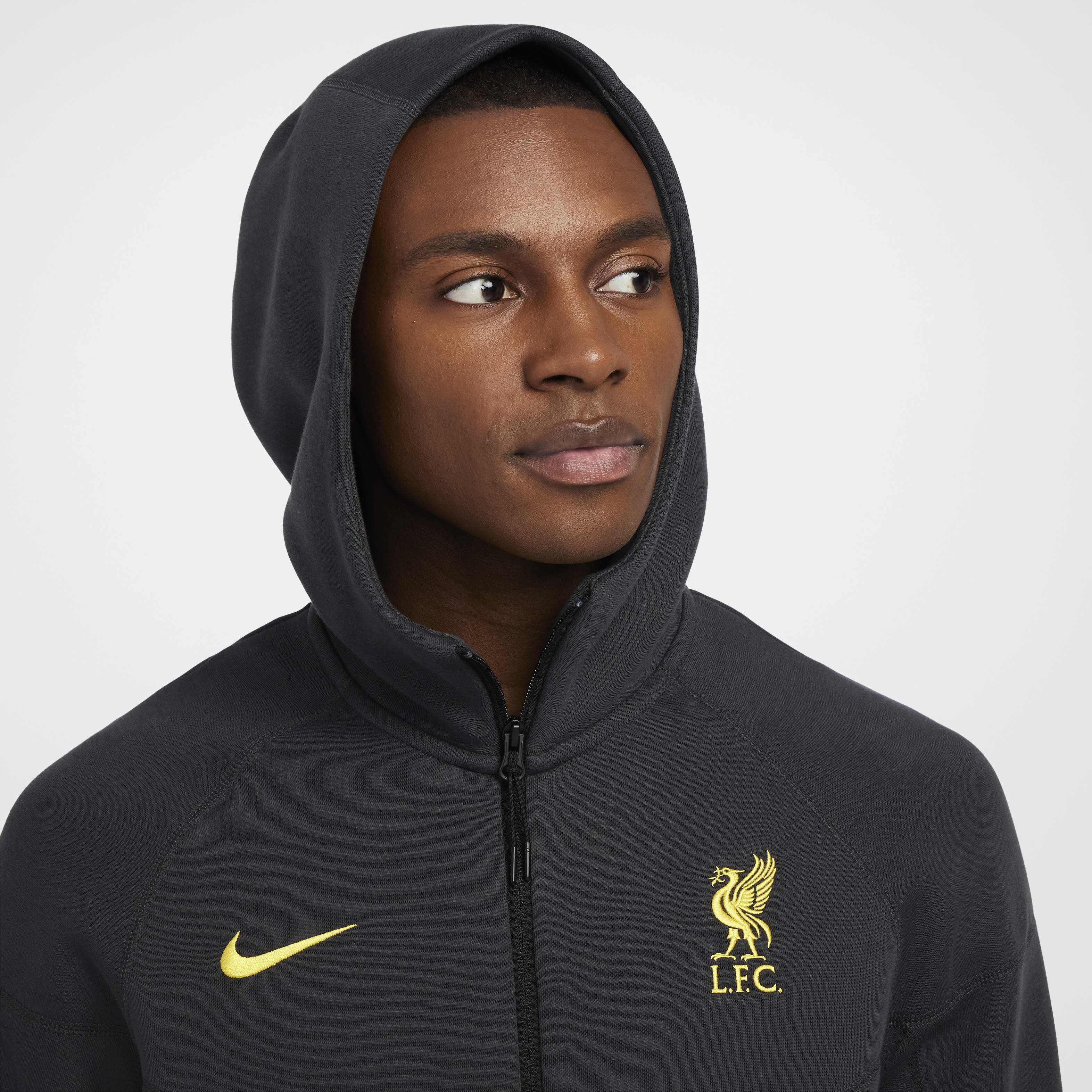 Buy Liverpool F.C. Tech Windrunner Third Men s Nike Football Fleece Full Zip Hoodie Nike Qatar Official
