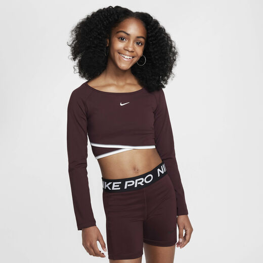 Kids' Long Sleeves Shirts-Nike, Nike, Girls' Dri-FIT Long-Sleeve Top Kids' Long Sleeves Shirts-Nike, Nike, Girls' Dri-FIT Long-Sleeve Top