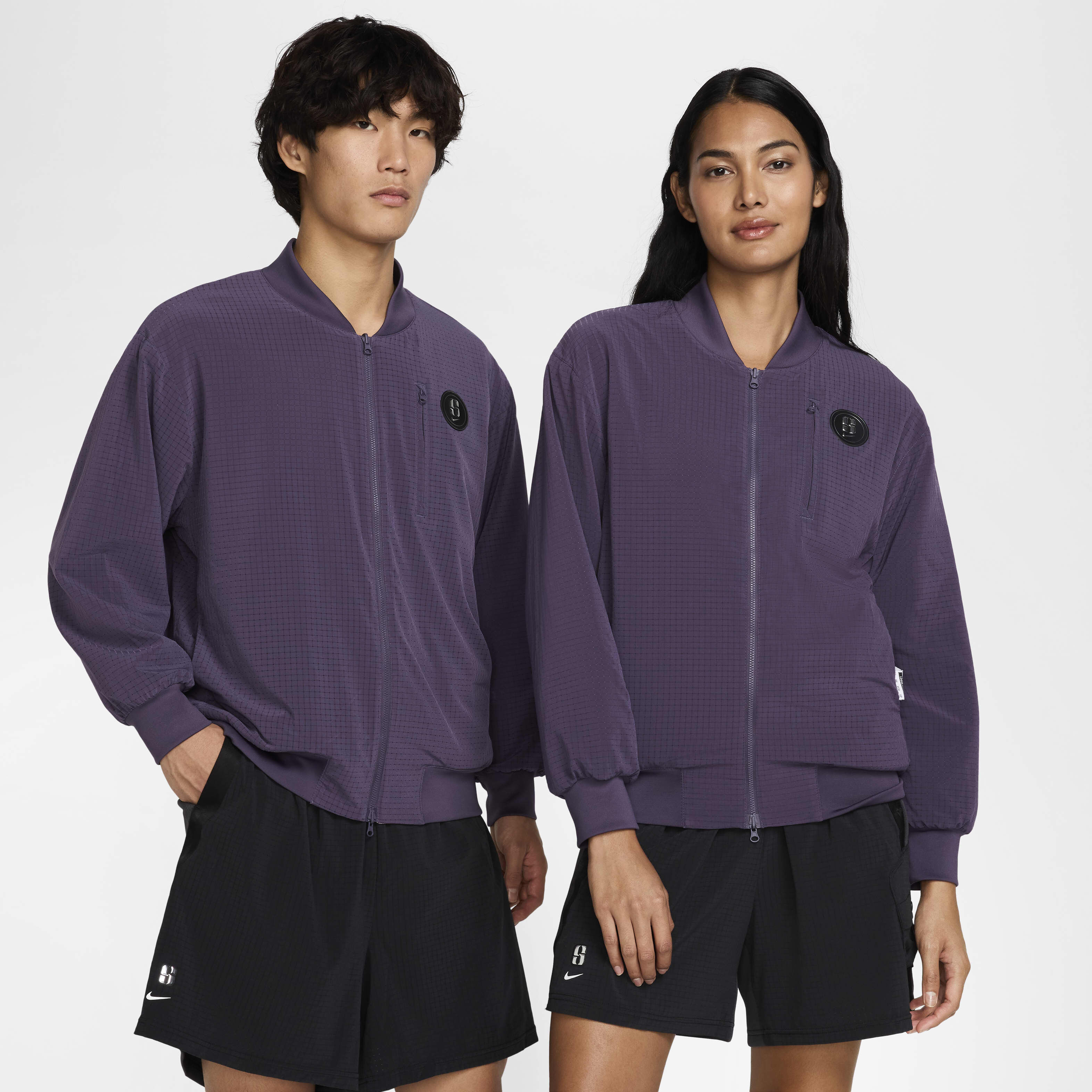 Buy Sabrina Reversible Basketball Jacket - Dark Raisin/Light