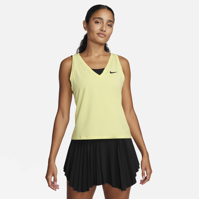 Buy NikeCourt Victory Women's Tennis Tank Luminous Green/Black