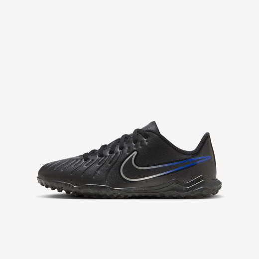 Tiempo Football Shoes-Nike, Nike Jr. Tiempo Legend 10 Club, Younger/Older Kids' Turf Low-Top Football Shoes