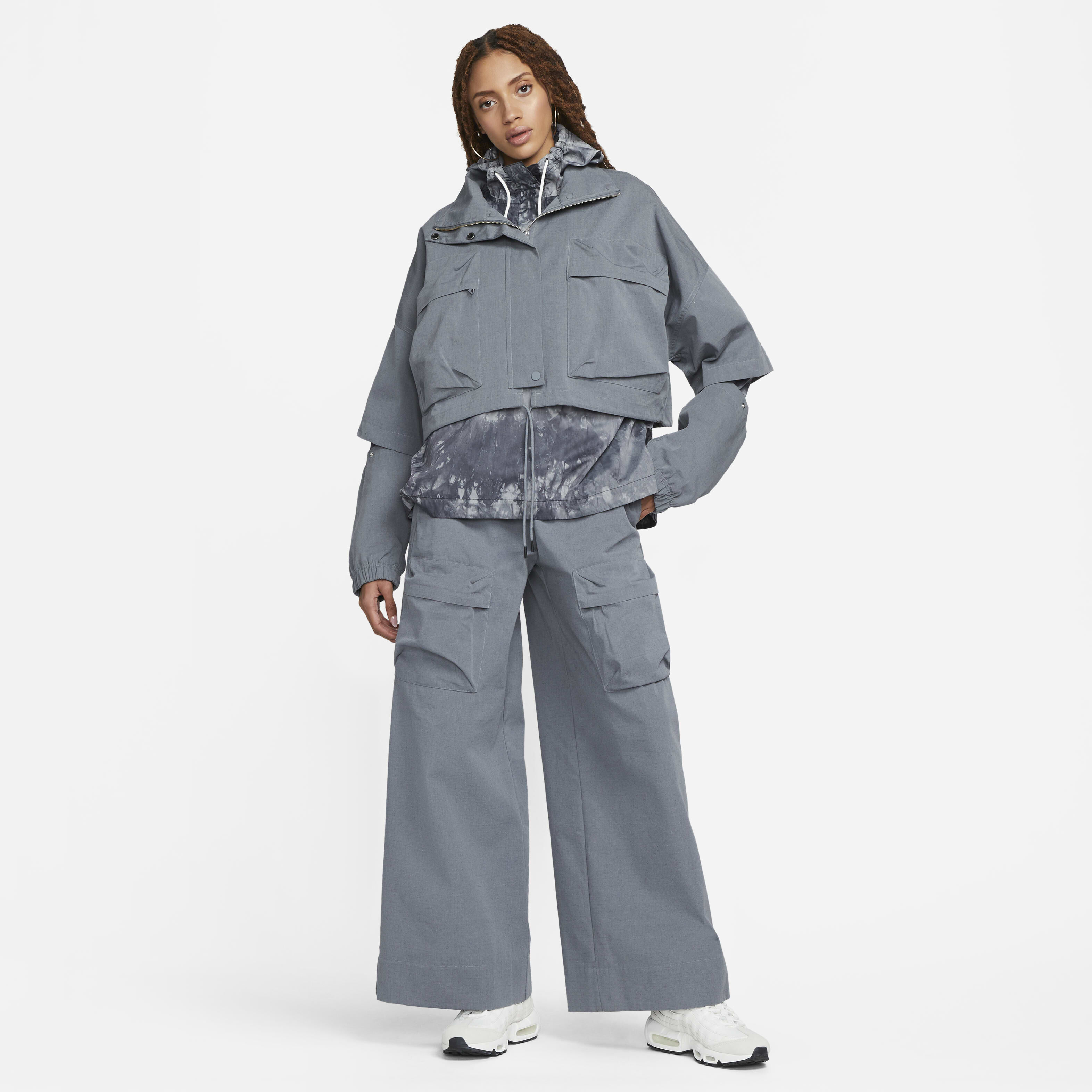 Buy Nike Sportswear Tech Pack Women's Ripstop Jacket - Grey