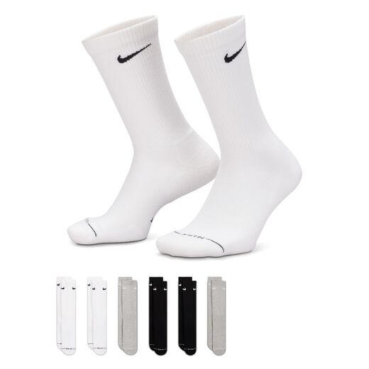 Socks-Nike, Nike Everyday Elevated, Crew Socks (6 Pairs)