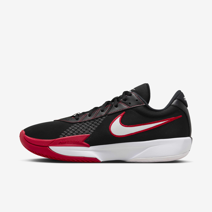 Buy Nike Cut Academy Basketball Shoes Black/University Red