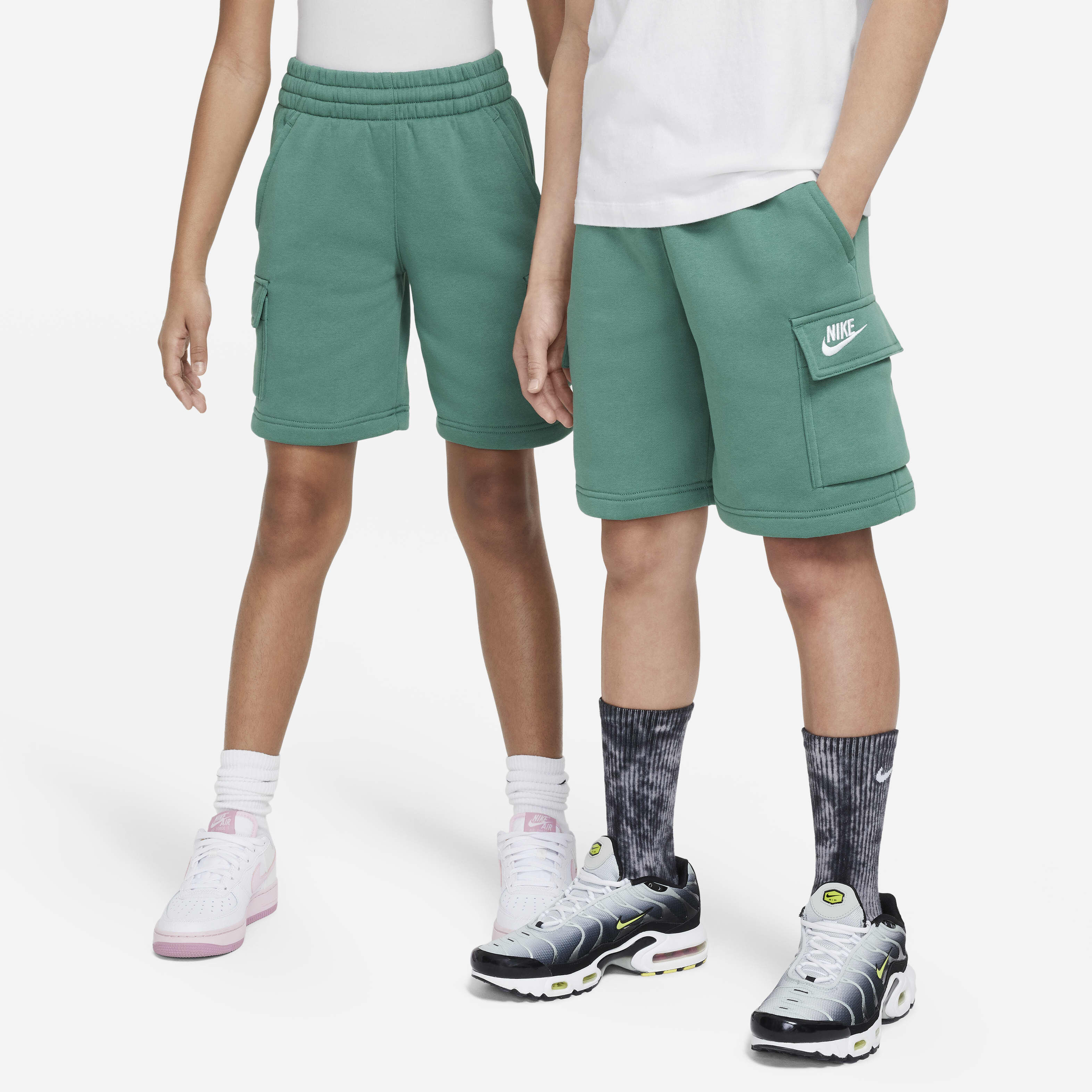 Buy Nike Sportswear Club Fleece Older Kids Cargo Shorts Nike Qatar Official