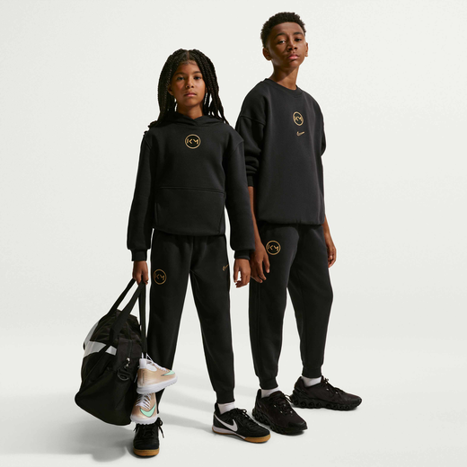 Trousers & Tights-Nike, Kylian Mbapp&eacute; Club Fleece, Older Kids' Football Joggers