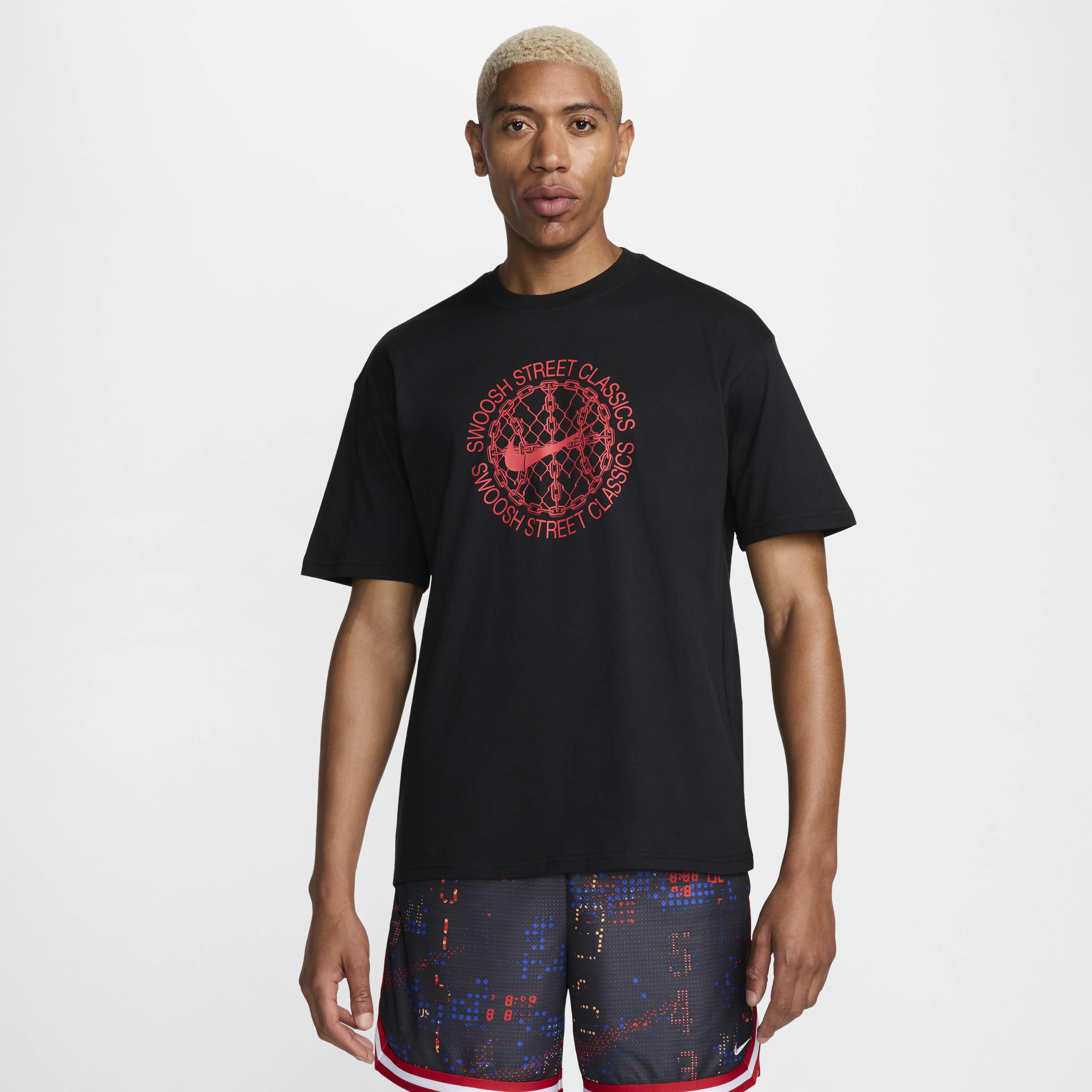 Buy Nike Men's Max90 Basketball T-Shirt - Black | Nike Qatar