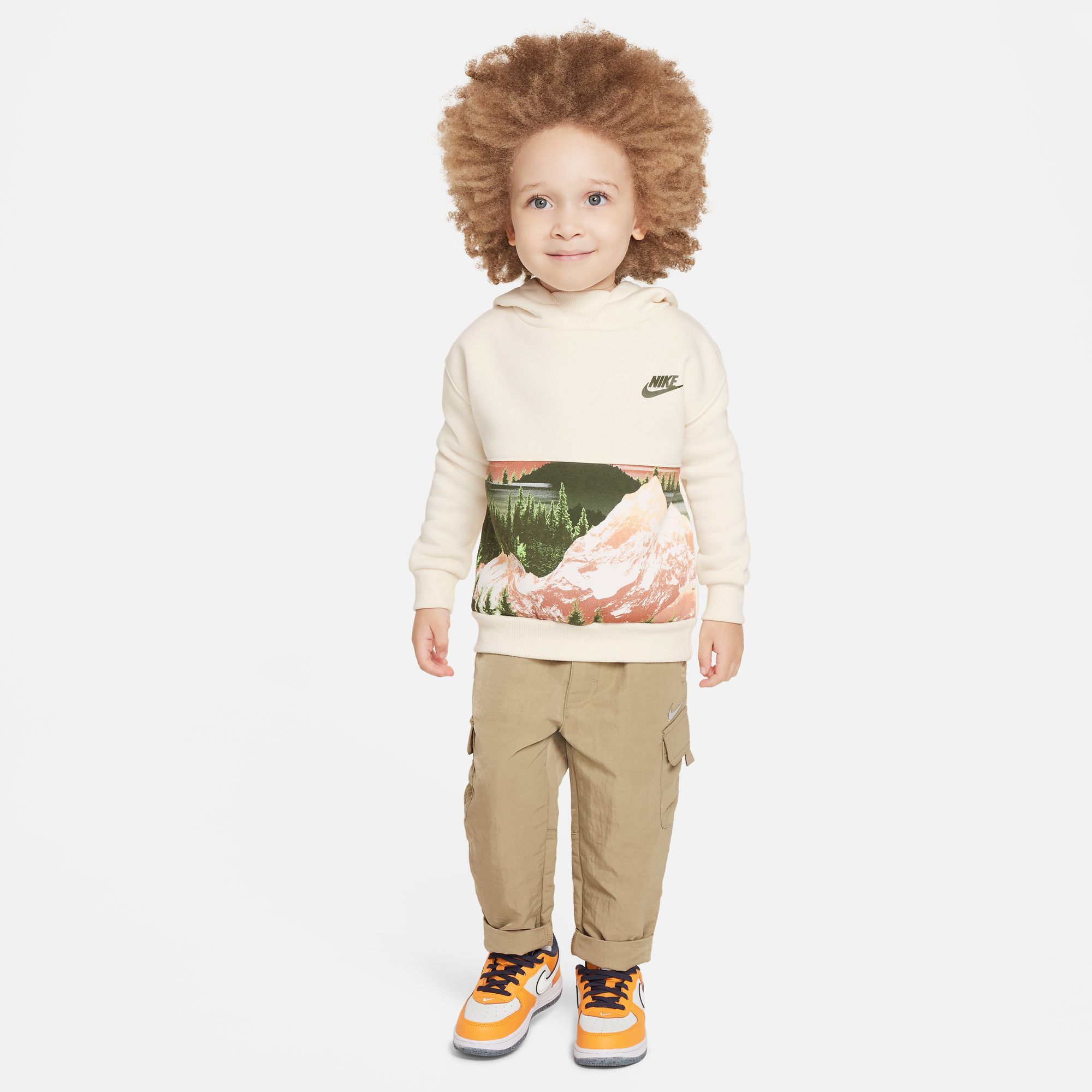 بلوفر نايكي سبورتسوير سنو داي فليس برينتد image number 3