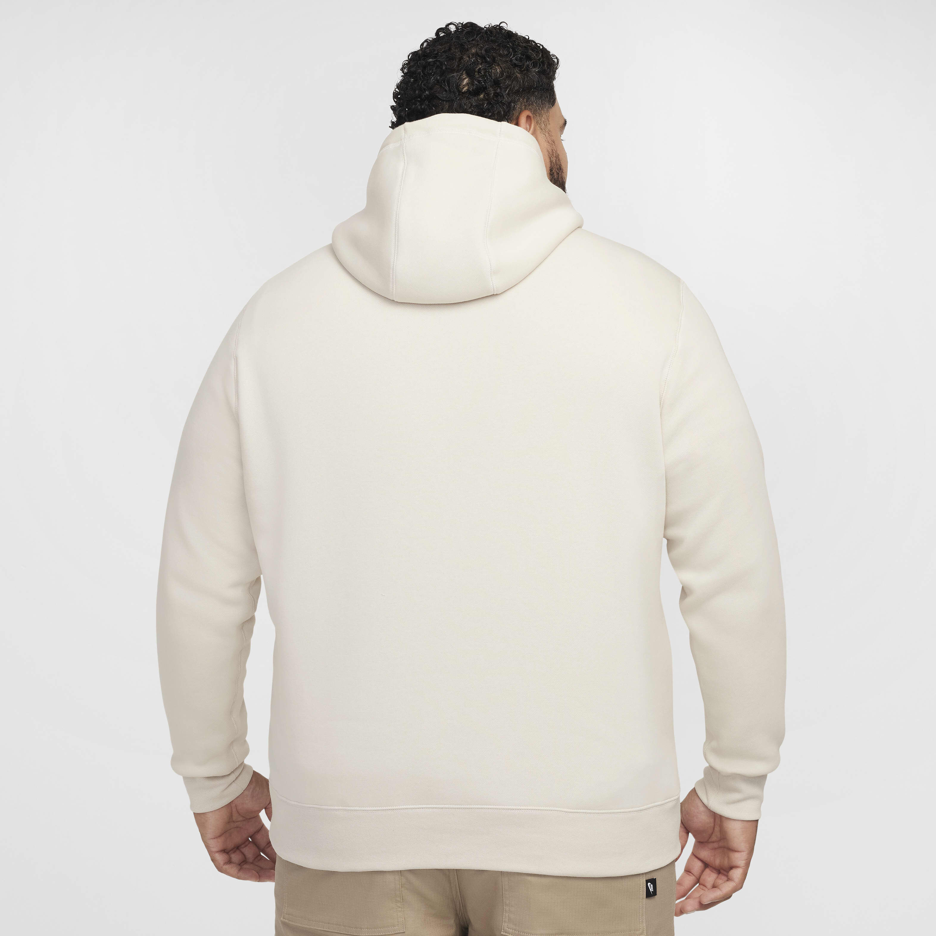 Nike men's sportswear club lightweight hooded pullover outlet