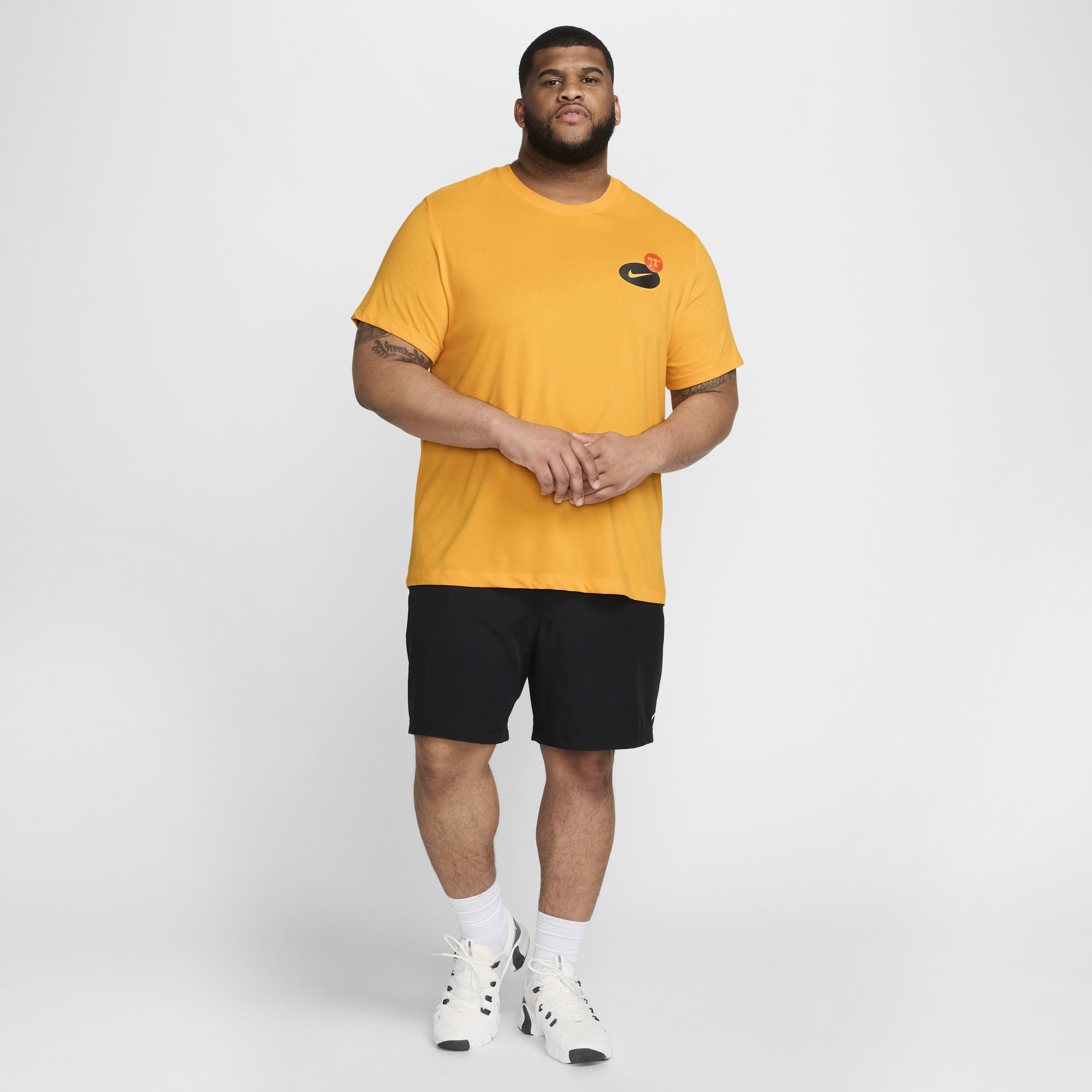 Buy Nike Men's Dri-FIT Fitness T-Shirt - Sundial @ Nike Qatar