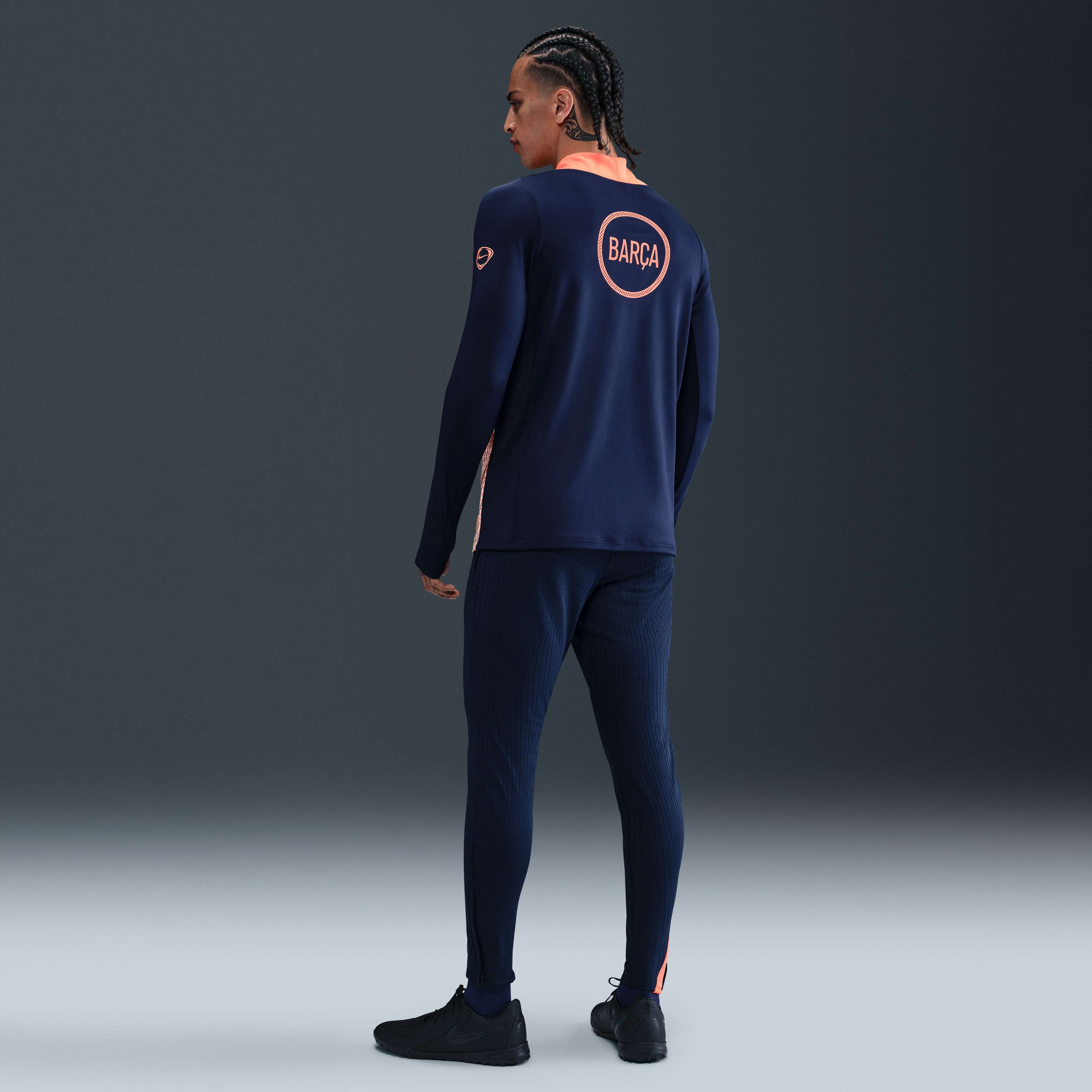 FC Barcelona DRI-FIT ジャージ M 2015-16 Barcelona Nike Tracksuit (M)