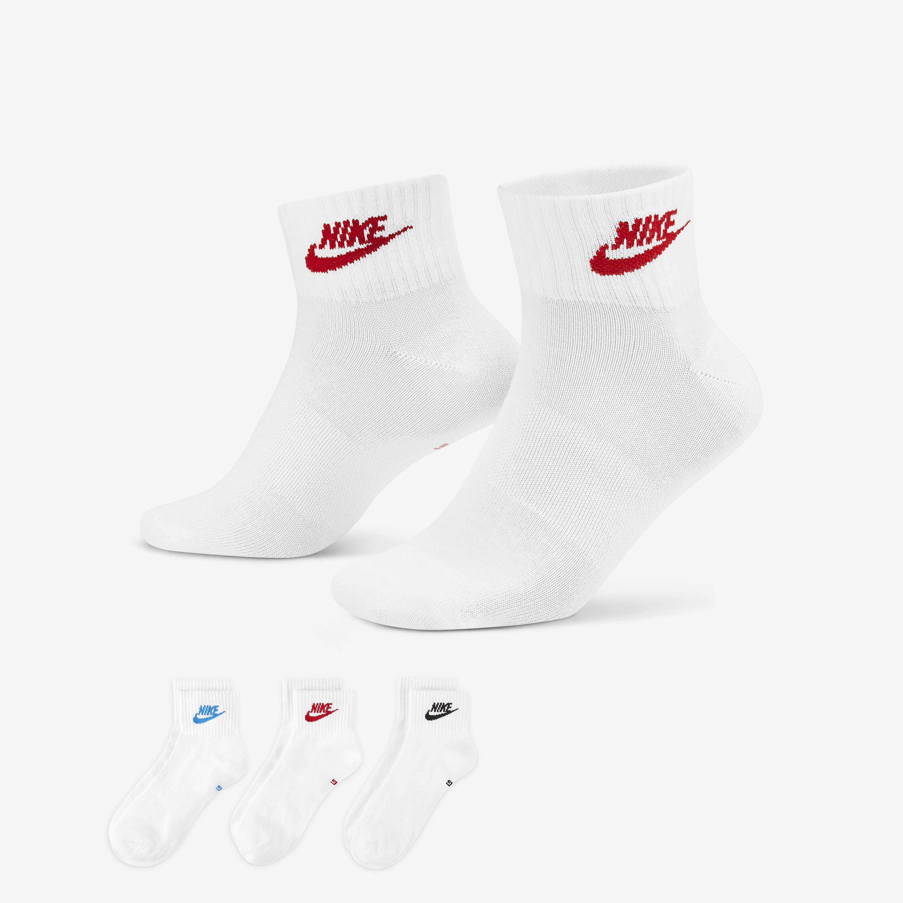 Buy Nike Everyday Essential Ankle Socks 3 Pairs Nike Qatar Official