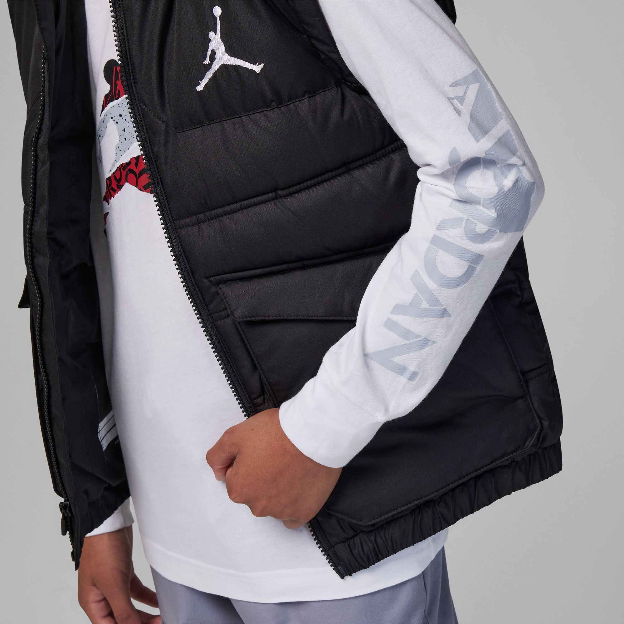 تيشيرت جوردن ليفلز بأكمام طويلة image number 2