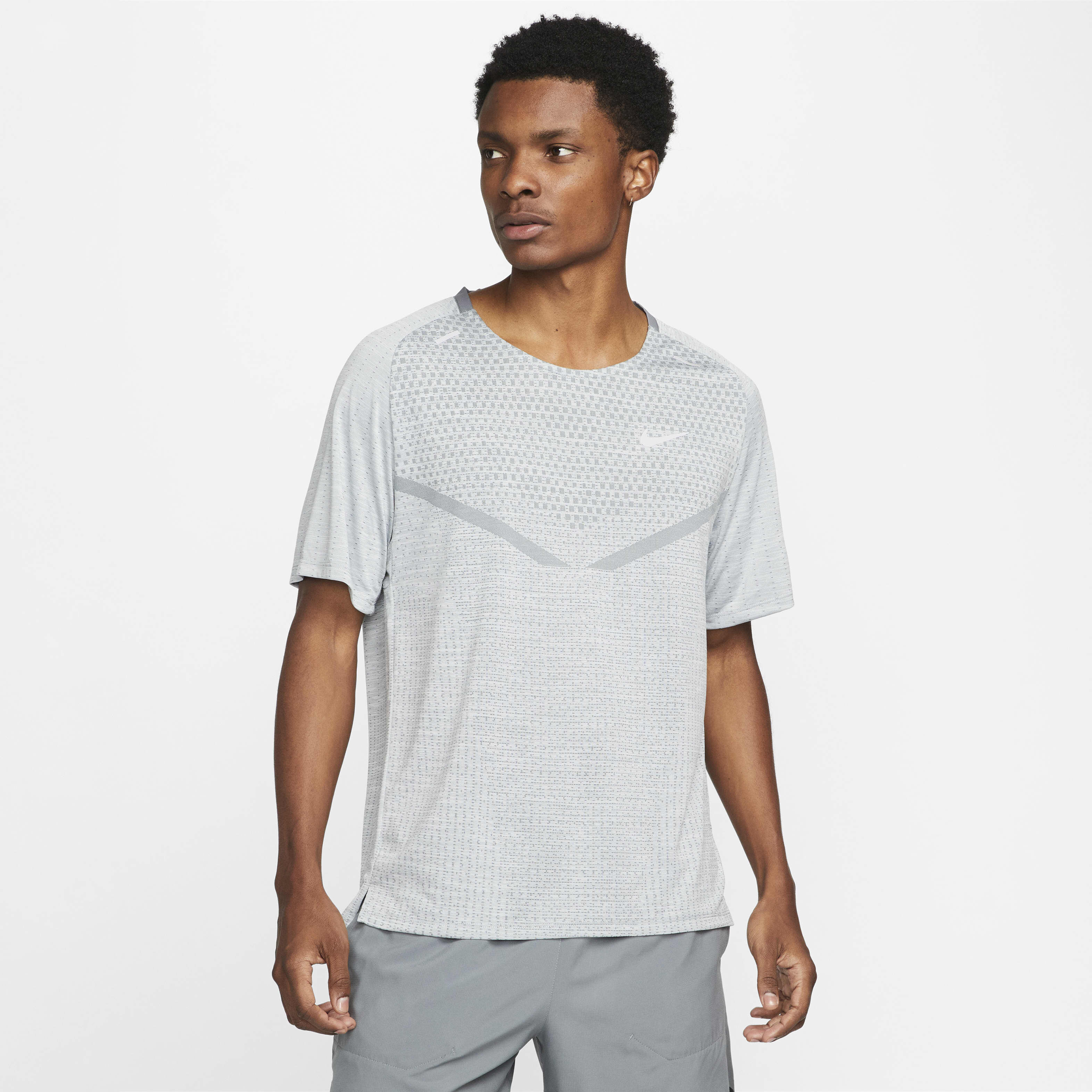 Buy Nike Tech Knit Men s Dri FIT ADV Short sleeve Running Top Nike Qatar Official