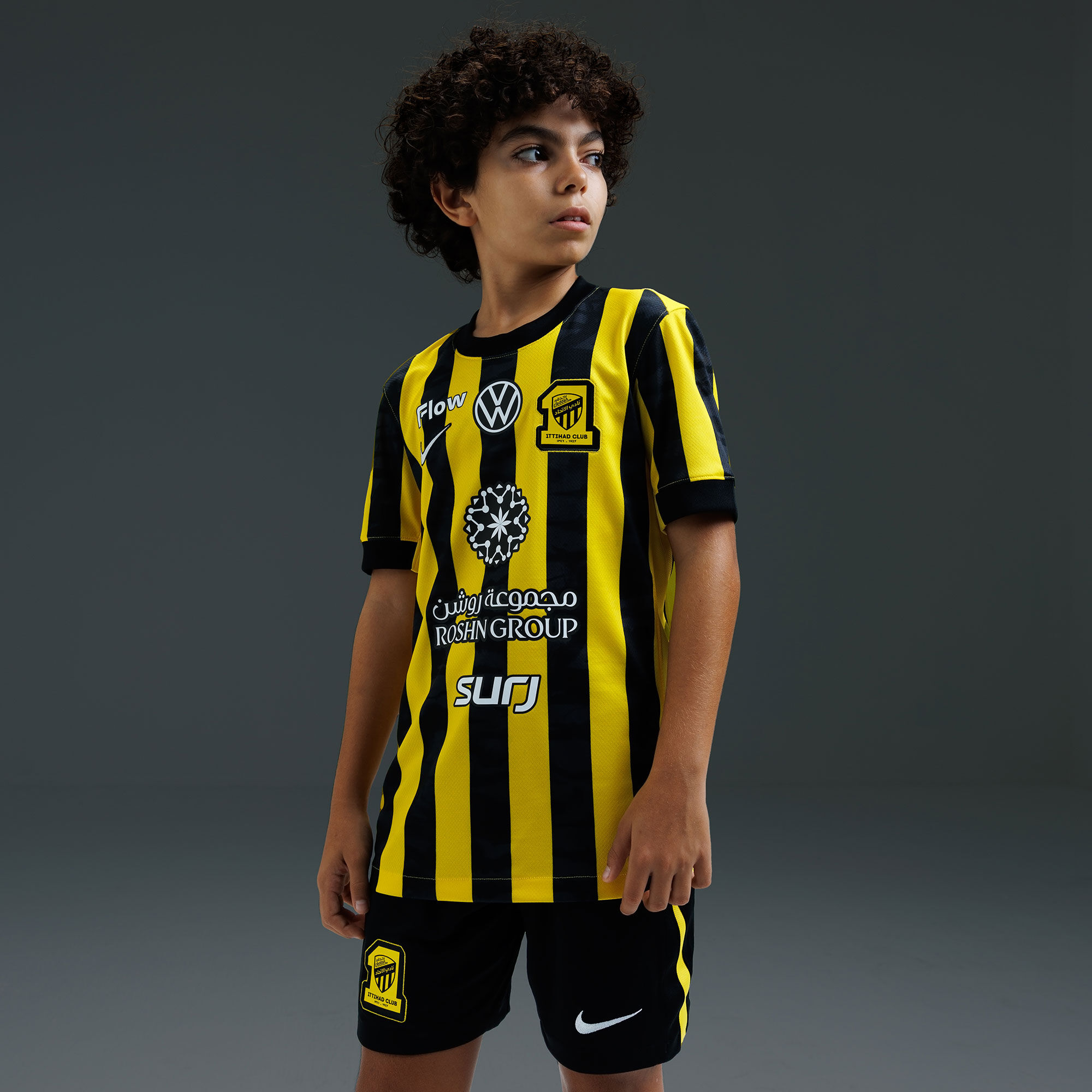 Al-Ittihad F.C. 2025/26 Stadium Home Jersey image number 2
