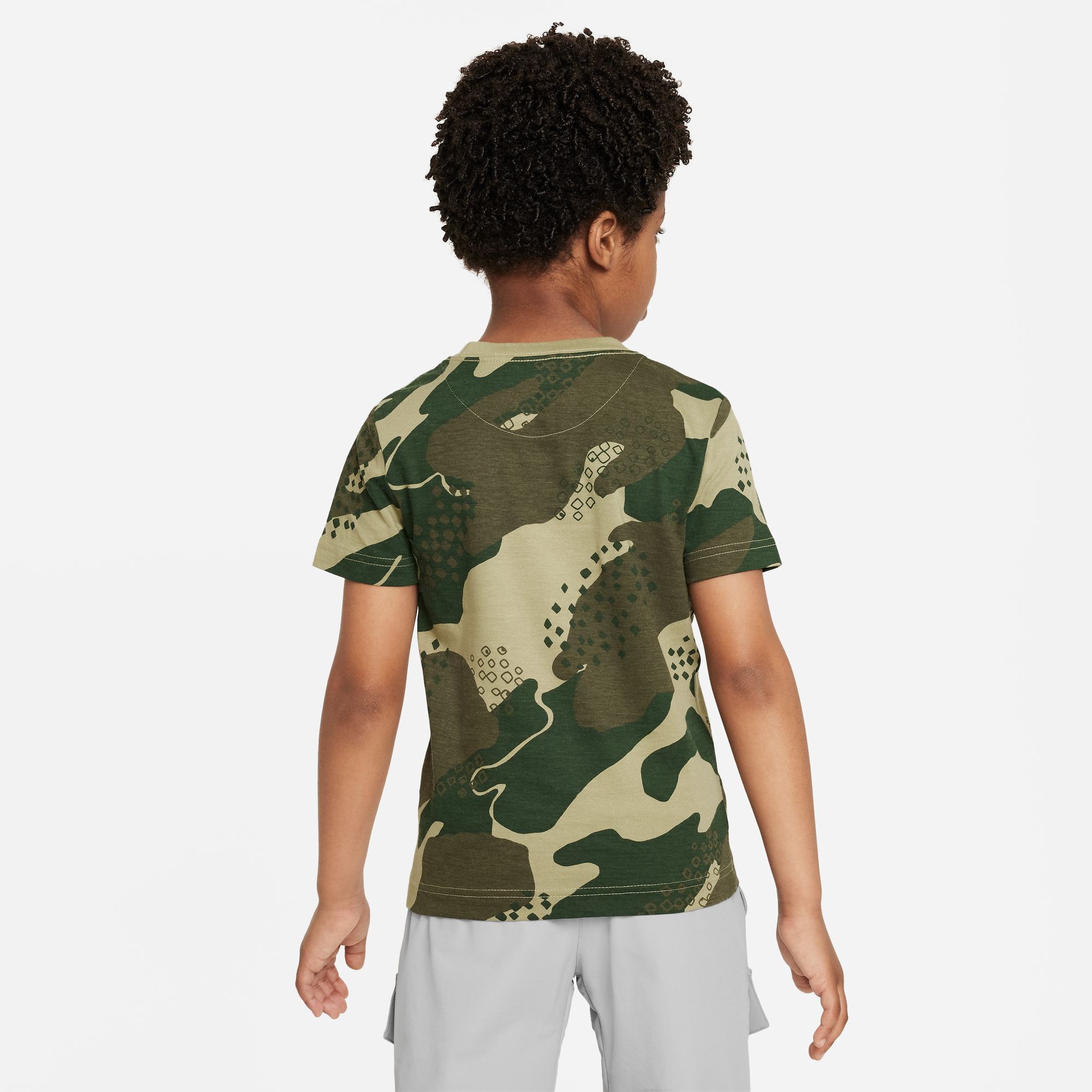 Nike Club Seasonal Camo Basic Tee image number 3