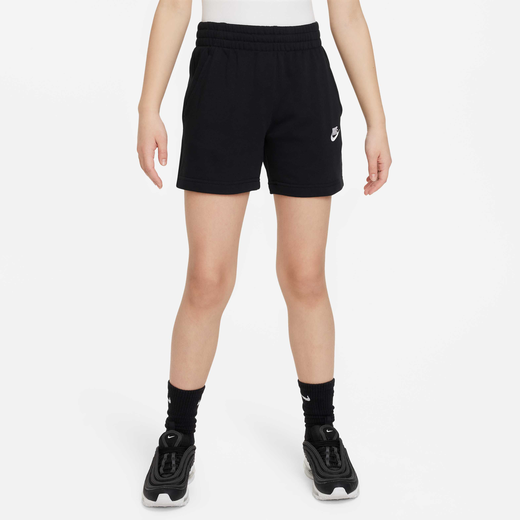 Shorts-Nike, Nike Sportswear Club Fleece, Older Kids' (Girls') 13cm (approx.) French Terry Shorts