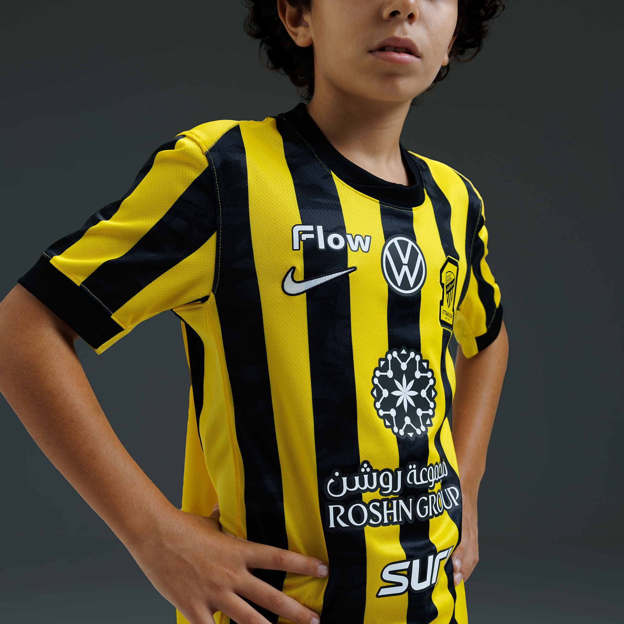 Al-Ittihad F.C. 2025/26 Stadium Home Jersey image number 5