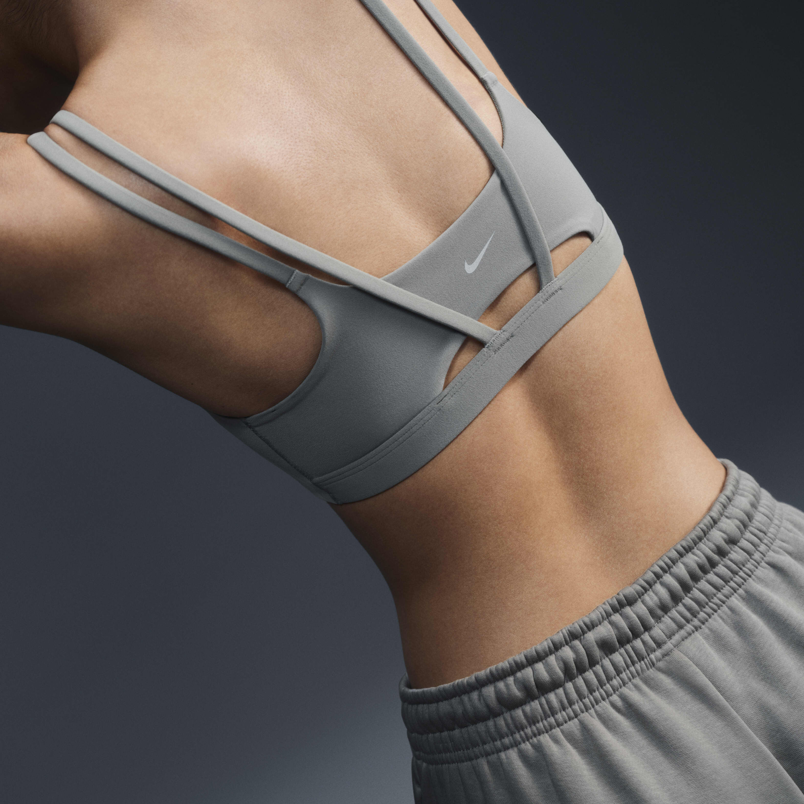 Buy Nike Zenvy Strappy Women s Light Support Padded Sports Bra Nike Qatar Official