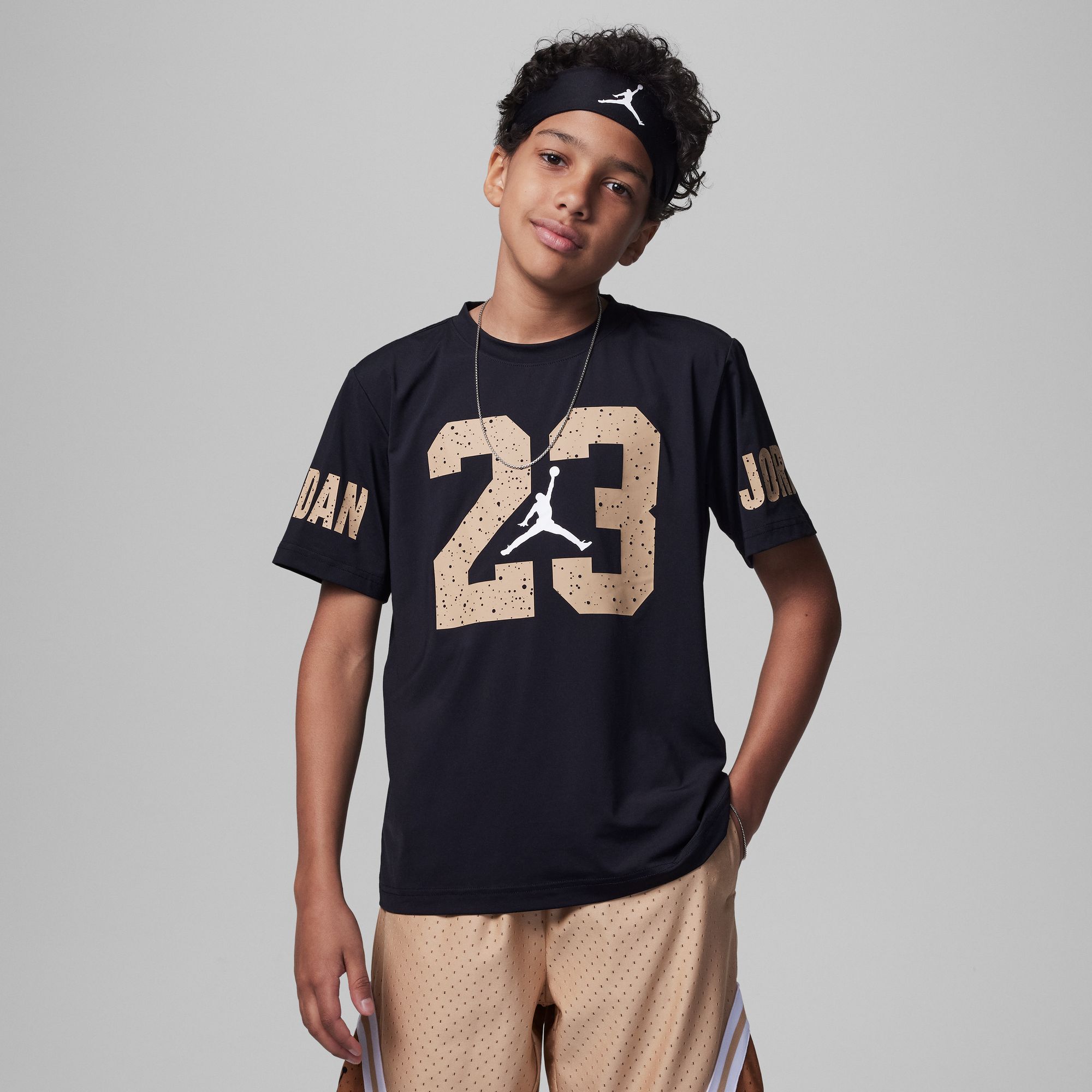 Kids Clothes Jordan Speckle T Shirt Buy Jordan 23 Speckled Tee Big
