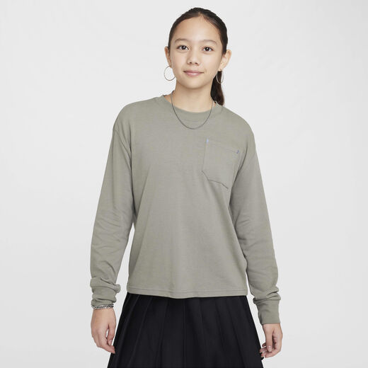 City Utility-Nike, Nike Sportswear City Utility, Older Kids' Long-Sleeve Top