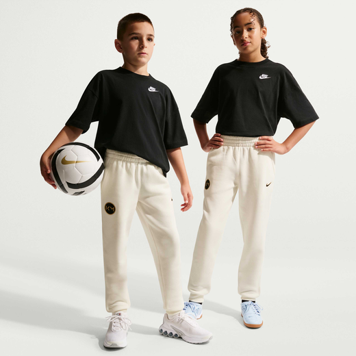 Trousers & Tights-Nike, Kylian Mbapp&eacute; Club Fleece, Older Kids' Football Joggers