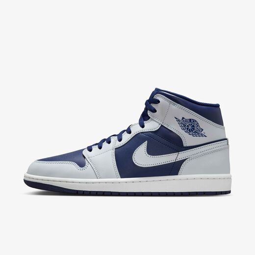 Men's Shoes-JRDN, Air Jordan 1 Mid 'Blue Void', Men's Shoes Men's Shoes-JRDN, Air Jordan 1 Mid 'Blue Void', Men's Shoes