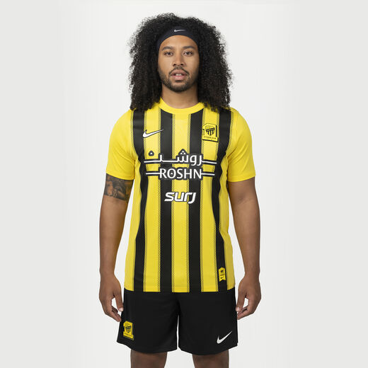 Al-Ittihad FC-Nike, Al-Ittihad F.C. 2024/25 Fan Home Jersey, Men's Nike Dri-FIT Football Shirt