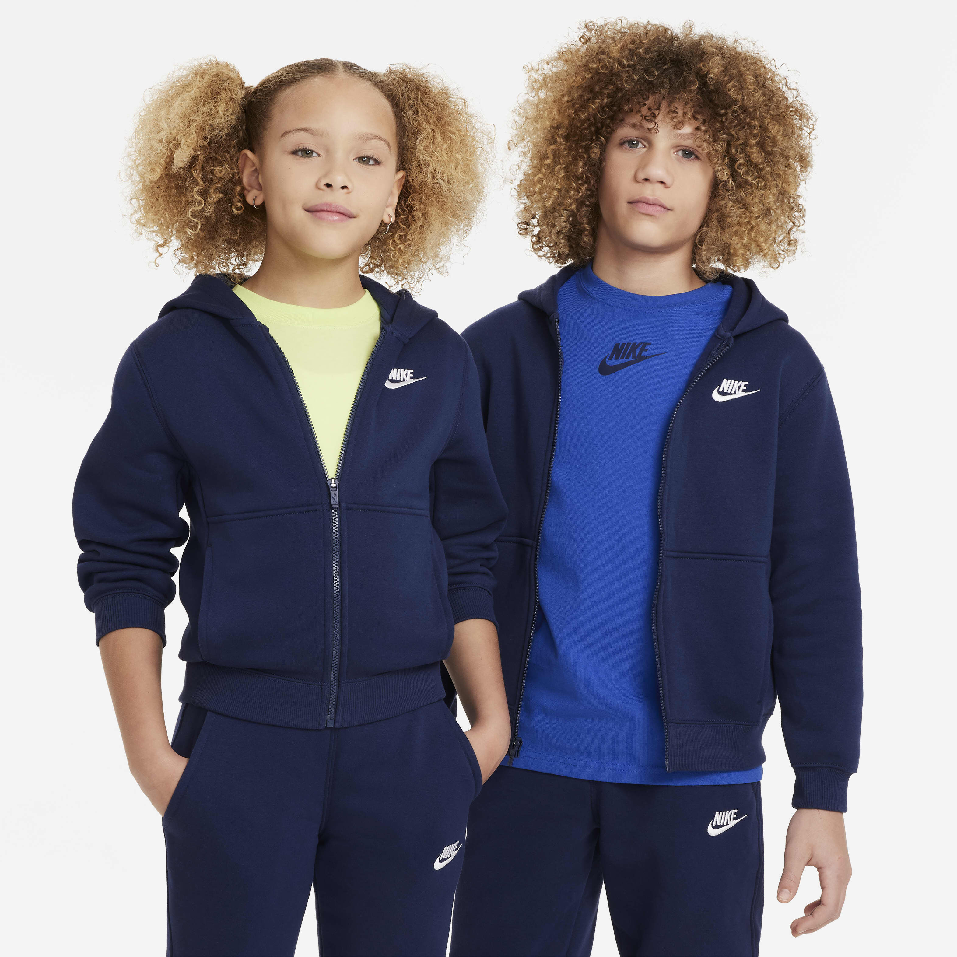 Nike sportswear club fleece baby blue clearance