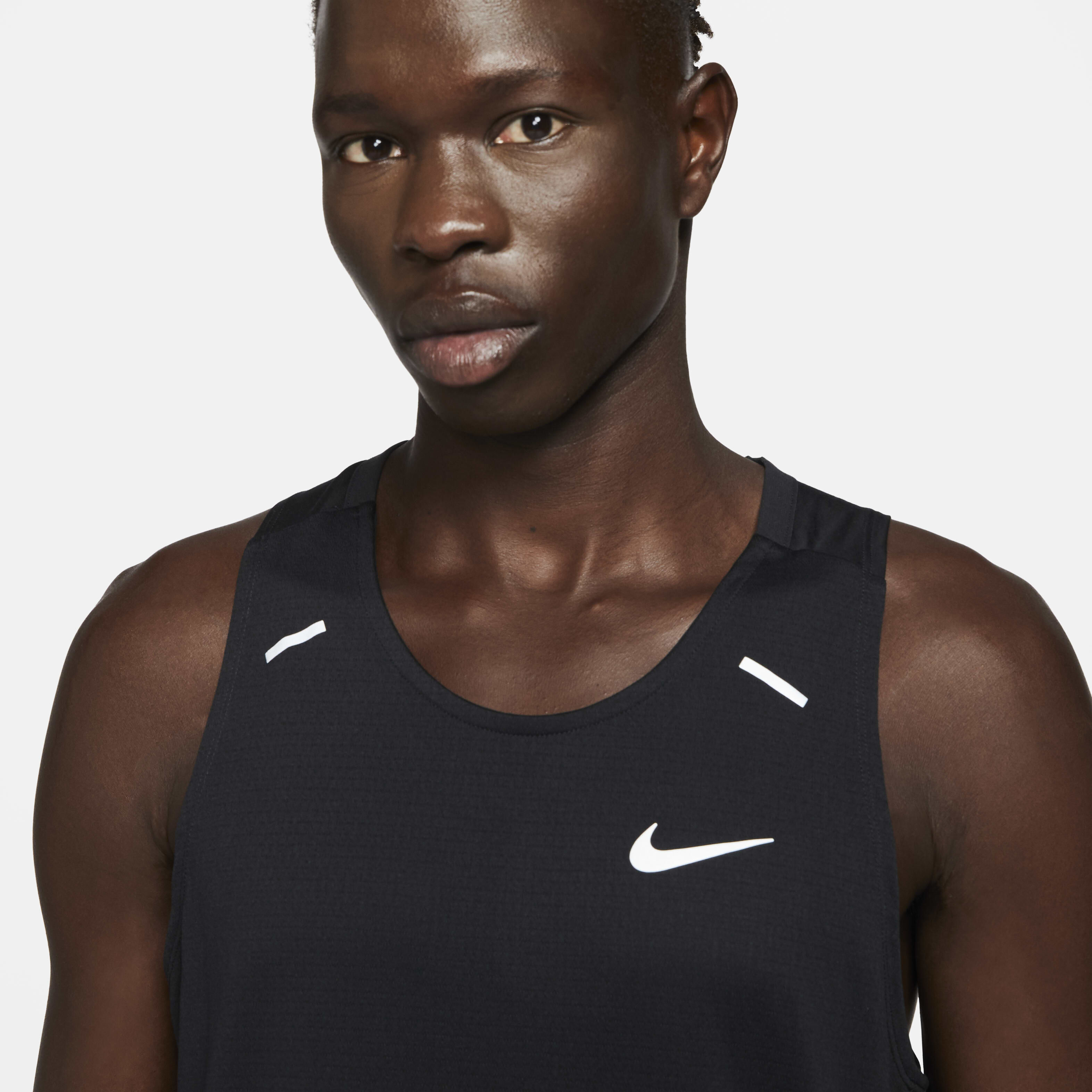 Nike men's breathe sleeveless running shirt deals