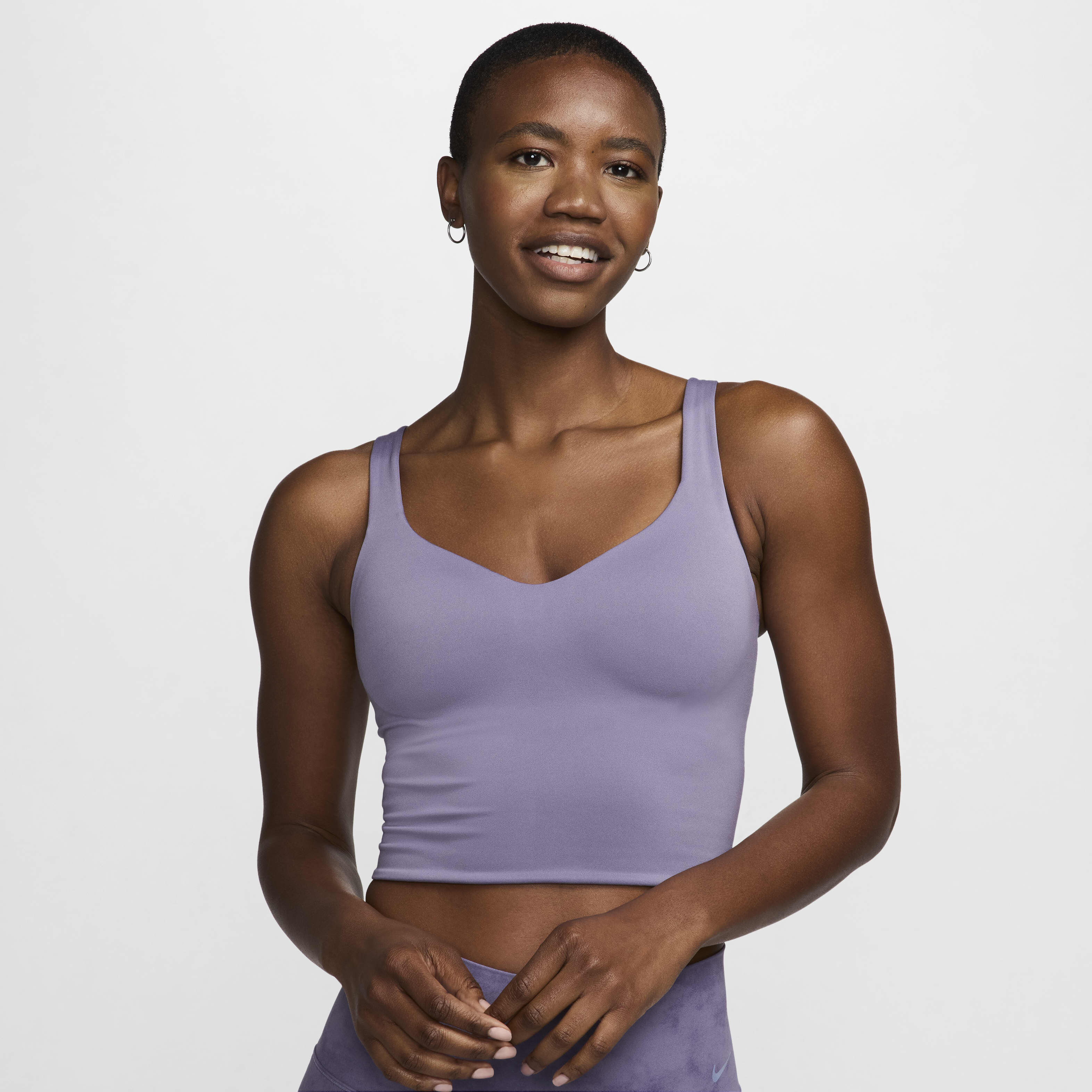Nike running tank with built in bra online