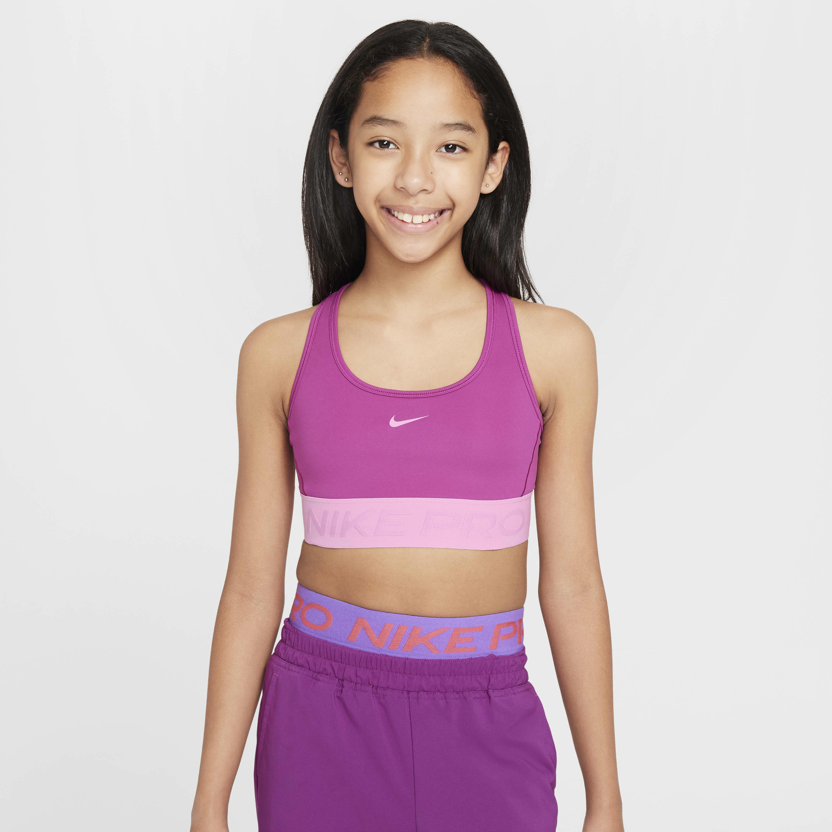 Purple nike bra new arrivals
